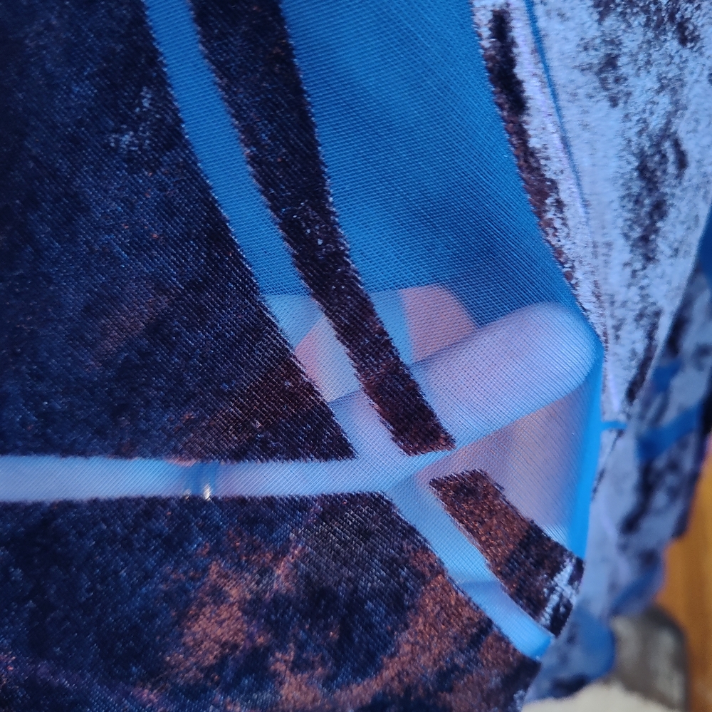 Rabbit Rabbit Rabbit design velvet dress - Picture 6 of 12